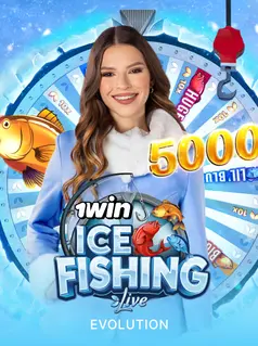 1win Ice Fishing game